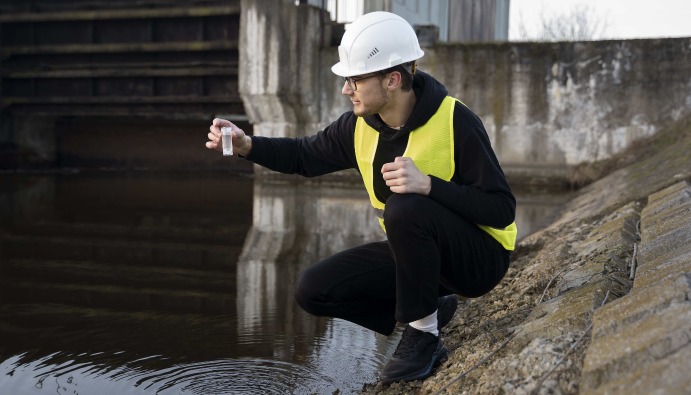 Détermination du phosphate dans les eaux usées