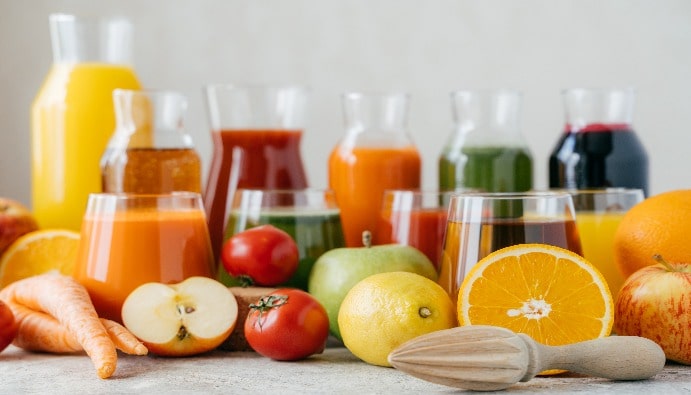 Analyse de jus de fruits