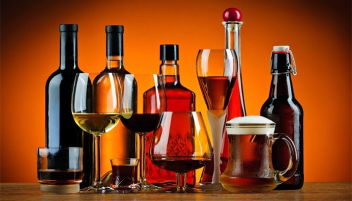 Analyse d'alcool par volume