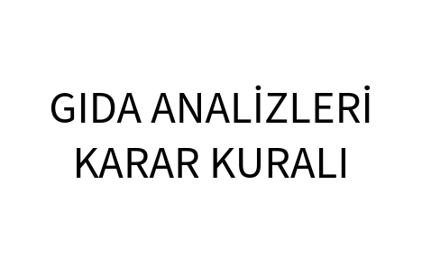Gıda Karar Kuralı