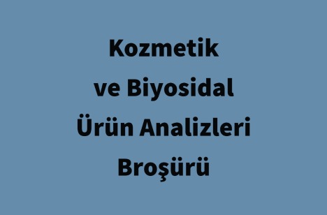 Nanolab Laboratuvarlar Grubu Kozmetik - Biyosidal Broşürü
