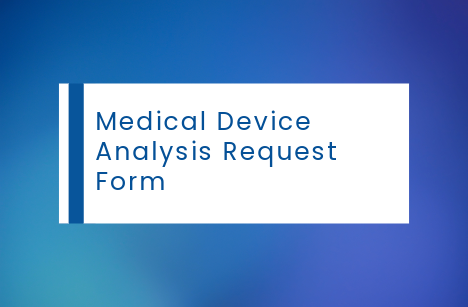 Medikal Cihaz Analiz Talep Formu