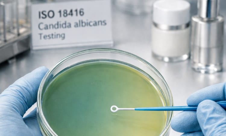 الكشف عن مادة Candida albicans في مستحضرات التجميل