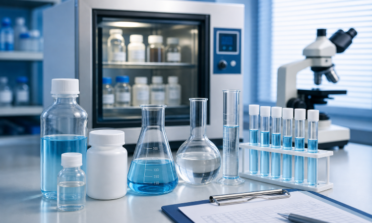 Essais de stabilité des produits biocides : analyses de la durée de conservation, de la qualité et de la sécurité