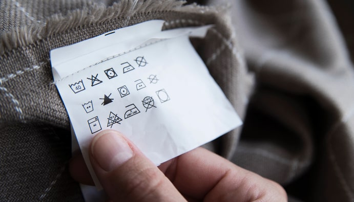 GB/T 8685: Textiles – Care labeling code using symbols
