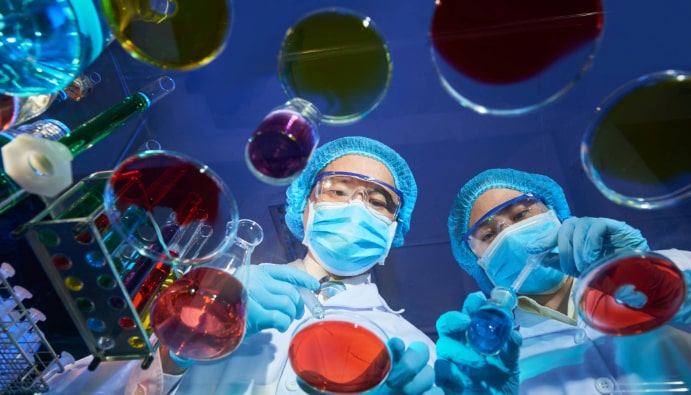 Detección de bacterias proteolíticas